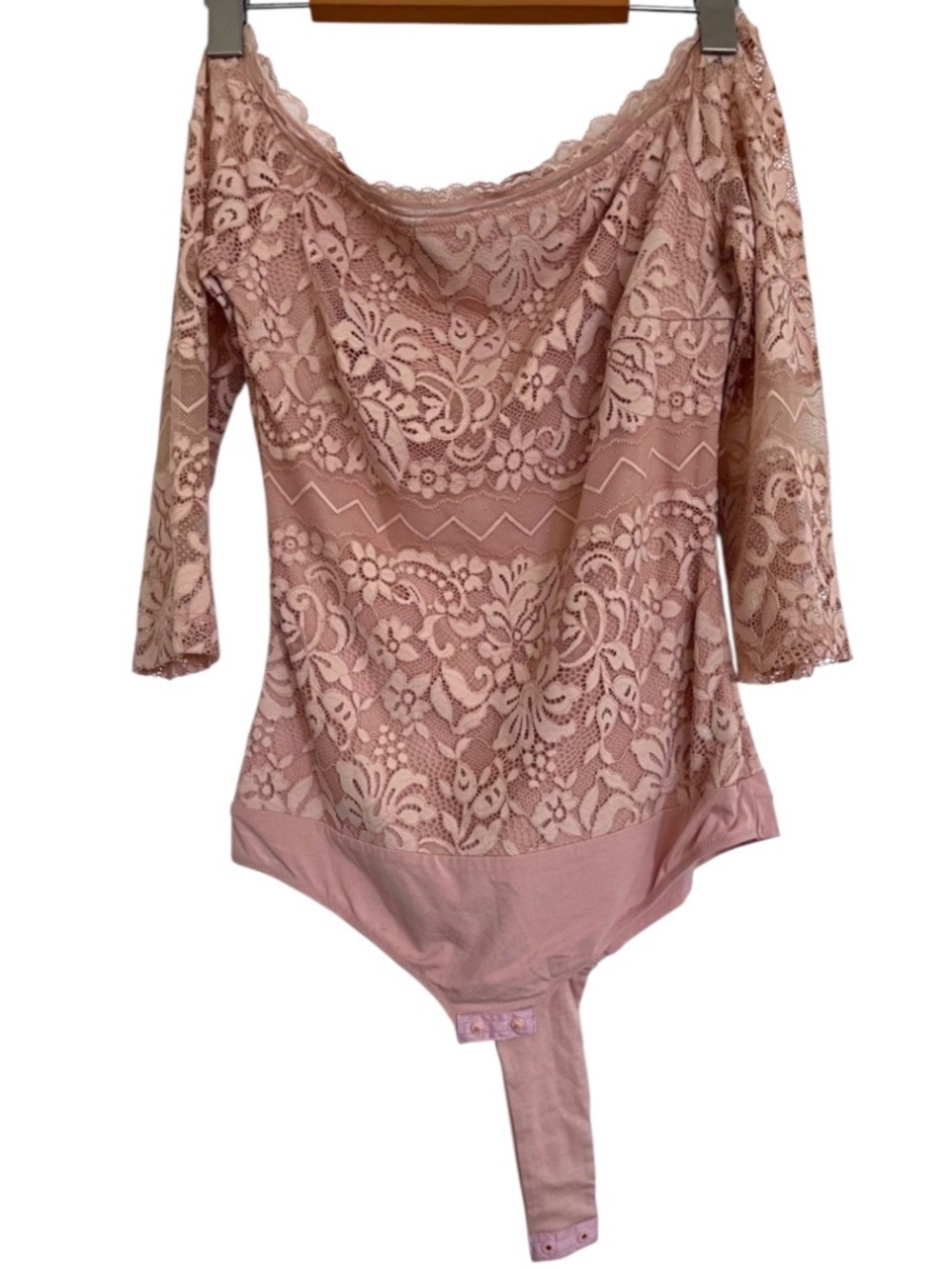 Intimissimi Off-the-Shoulder Lace Bodysuit